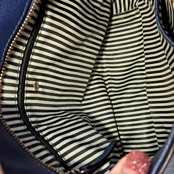 Kate Spade Hemsley Crossbody in Medium Blue Leather - Picture 3 of 13